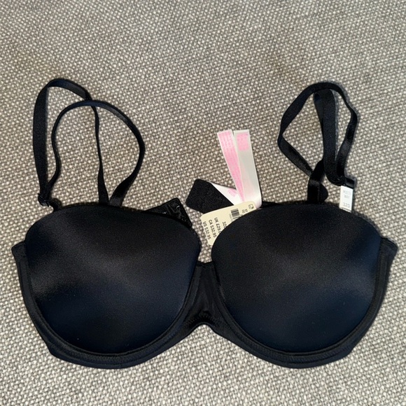 NWT Black Multi-way Push up Bra 32D - Picture 1 of 4